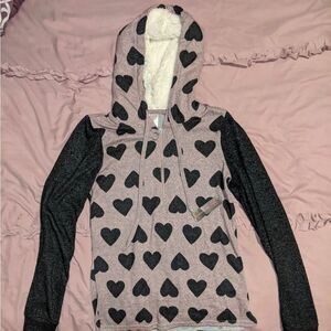 Sweater Shirt Zip Up